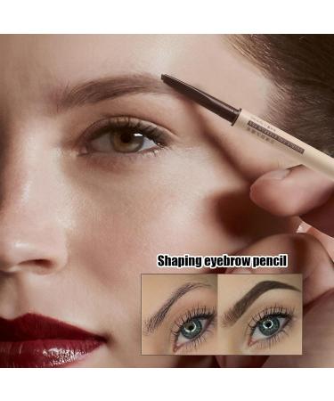 Eye Brow Pencils for Women - Dual Ended Smudge-Proof Brow Enhancing - Waterproof Eyebrow Pencil with Fine Tip Sweat-Proof Smudge Proof Brow Pencils for Women Shakven 02#tea Brown - Buy Online on GoSupps.com