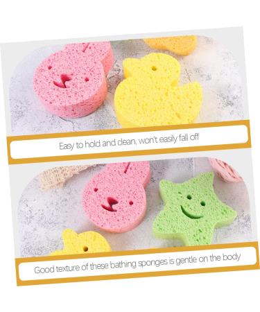 Balacoo 9 Pcs Children's Bath Sponge Set | Soft Foaming Bath Accessories for Kids & Babies | Kid-Friendly Body Scrubber Kit - Buy Online on GoSupps.com