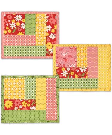 June Tailor Quilt As You Go Log Cabin Mug Mats - Set of 3 - Buy Online on GoSupps.com
