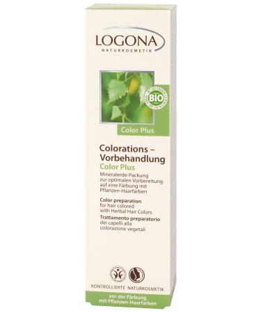 Color Plus pre-treatment for coloring with plant-based hair dye - intensive care & optimal color result