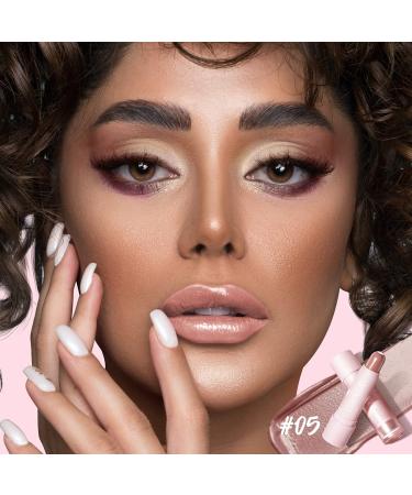 LUXAZA 2PCS Tinted Lip Balm Chapstick Duo - Natural Semi-Gloss Finish Hydrating Lipstick for Girls & Women - Rose-In-Love/Nude-Pink Shades - Buy Online on GoSupps.com