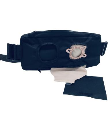 Ostomy Active Guard - Black Ostomy Cover & Swim Wrap L-XL (34-44) | Durable & Comfortable Ostomy Bag Covers for Every Lifestyle - Buy Online on GoSupps.com