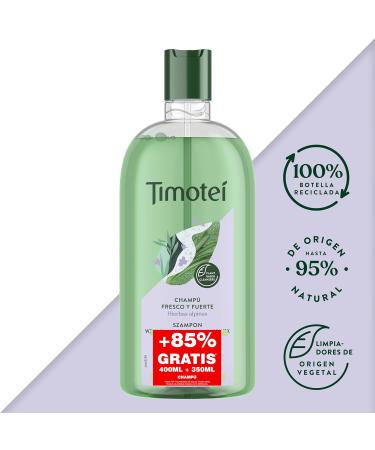 Timotei Cham Hierba 400+350 ml - Natural Hair Care | International Shipping Available - Buy Online on GoSupps.com