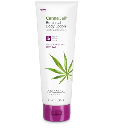 Andalou Naturals CannaCell Body Lotion, Ritual, 8.5 Ounce Ritual 8 Fl Oz (Pack of 1)
