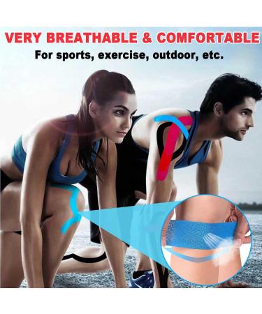 ATETEO Kinesiology Tape C-red Small 5mX2.5cm - Support & Pain Relief - Buy Online on GoSupps.com