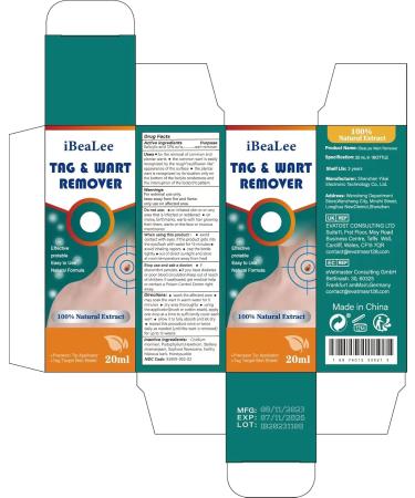 Wart Remover Liquid - Fast & Effective Treatment for Plantar & Common Warts | Safe Botanical Formula - Buy Online on GoSupps.com