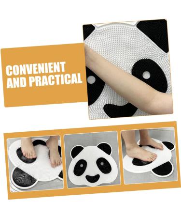 Beavorty Brosse de pour Dos avec Ventouses Tapis Exfoliant pour Salle de Bain Nettoyeur Motif Panda 45.00X35.00X0.50CM comme montr  - Buy Online on GoSupps.com