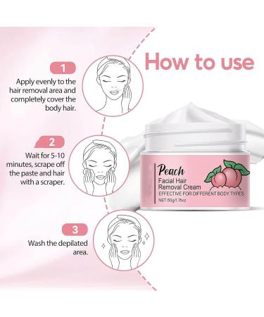 Cr me d pilatoire pour le visage cr me d pilatoire pour le visage cr me hydratante pour la l vre sup rieure et le menton pour femme pilation douce et efficace pour une peau lisse - Buy Online on GoSupps.com