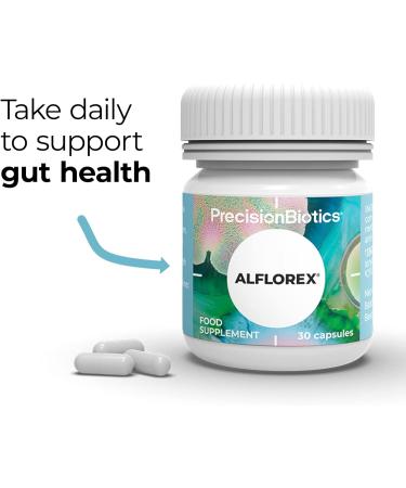 Alflorex Plus Calcium Probiotics - Bifidobacterium Longum 35624 Strain - 30 Capsules, No Refrigeration Needed - Buy Online on GoSupps.com