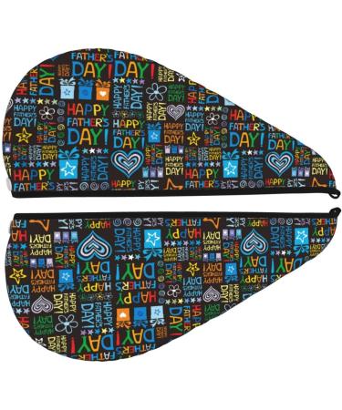 Hair Towel Wrap & Turban - Fast Drying Hair Towel with Button | Perfect Gift for Father s Day - Buy Online on GoSupps.com