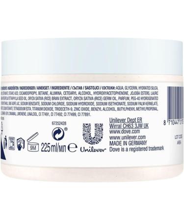 Dove Exfoliating Body Scrub with Macadamia, Rice Milk, Pomegranate Seeds, and Shea Butter - Buy Online on GoSupps.com