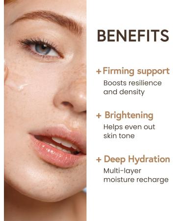 Ginger6 Face Serum - 70% Ginger Water Deep Hydration with Niacinamide and Hyaluronic Acid Revitalizing Korean Skincare for Glowing Skin 1 fl oz - Buy Online on GoSupps.com