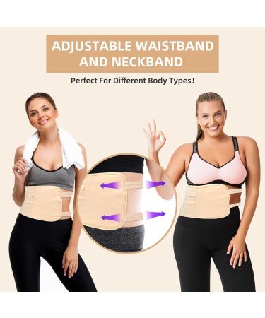 Castor Oil Pack Wrap Organic Cotton Waist and Neck Oil Packs Reusable Castor Oil Pack Wrap Kit for Relieve Stress Liver Detox Sleep Aid Adjustable Compress Wrap Kit Washable (Khaki) - Buy Online on GoSupps.com