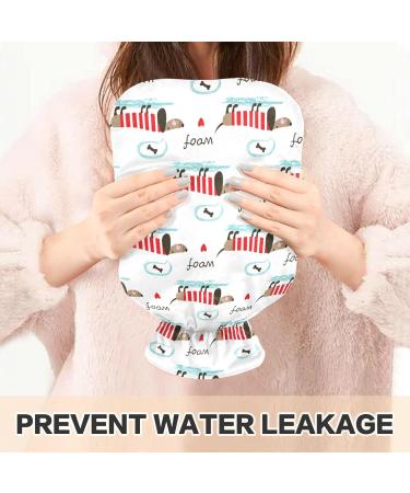 NAANLE DACKEL 2L Large Dog Heat Bottle - Hot Water Bottle for Pain Relief & Therapy | Transparent Bag Included - Buy Online on GoSupps.com