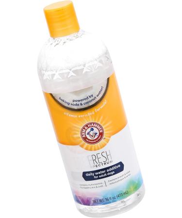 ARM & HAMMER Fresh Spectrum Coconut Mint Dog Water Additive 473ml - Dental Care for Dogs - Plaque & Tartar Removal - Breath Freshener - Gum & Teeth Cleaning - No Brushing Needed - Easy Pet Oral Hygiene - Buy Online on GoSupps.com