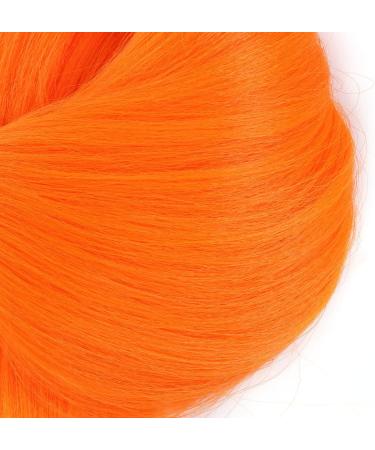 Leeven 8 Packs Orange Pre Stretched Braiding Hair 26 Inch Yaki Braiding Hair Extensions for Box Braids Yaki Texture EZ Braids Pre-stretched Hair Extension for Braiding /26 Inch ORANGE# 26 Inch (Pack of 8) ORANGE - Buy Online on GoSupps.com