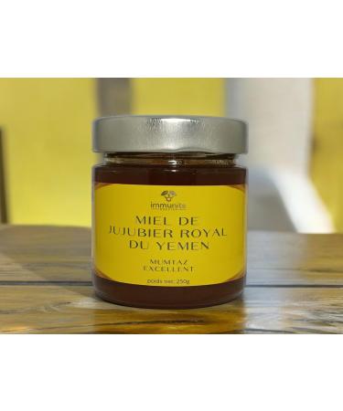 Yemen Maliki Royal Jujube Honey - 3rd Quality - Mumtaz (Excellent) - Net Weight 250g - Pure - 100% Natural - Rare Honey - Huge and Many Virtues - BOOSTER Immunite - Buy Online on GoSupps.com