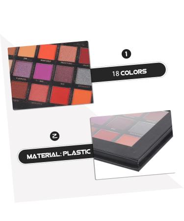Hemoton 18 Black Eyeshadow Palette - Matte & Shimmer Eye Shadow for Women | International Shipping - Buy Online on GoSupps.com