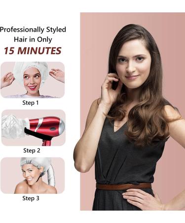 Portable Hair Dryer Bonnet Cover Attachment for Hair Styling | Wealthy Hair Color & Condition | Silver - Buy Online on GoSupps.com
