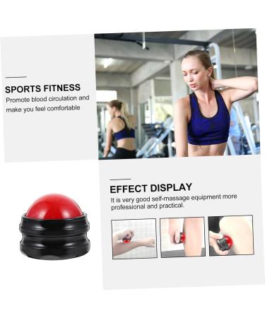 CLISPEED 2 STK Massage Globe Roller | Deep Tissue Massage Ball for Yoga & Fitness | Versatile Exercise Equipment - Buy Online on GoSupps.com