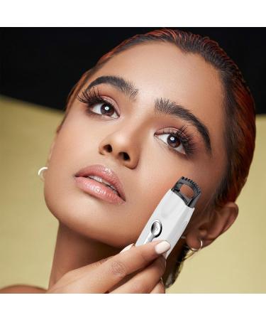 Electric Eyelash Curler Heated Beauty Eyelashes Curler | Quick Heating for Long-Lasting Lash Curls Rechargeable Heated Curler Eye Lash Curler for Enhanced Beauty White - Buy Online on GoSupps.com