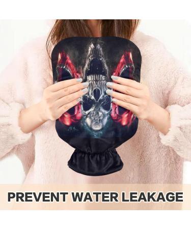 NAANLE ROCK SKULL 1L Transparent Hot Water Bottle | Handfoots Heating Bag for Pain Relief & Cold Therapy International Shipping Available - Buy Online on GoSupps.com