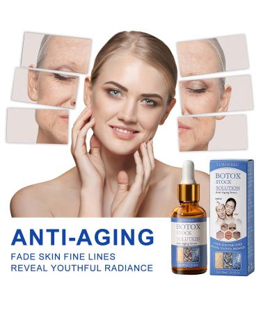 Buy Botox Stock Solution Facial Serum for Deep Wrinkles | Anti-Aging Collagen & Vitamin C Serum - Ship Worldwide - Buy Online on GoSupps.com