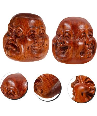 Coolhiya Solid Wood Massage Device - 2-St Handball for Wrist Strengthening & Yoga | Spiked Massage Balls for Enhanced Training - Buy Online on GoSupps.com