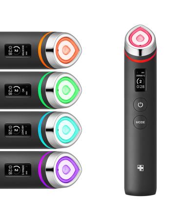 Medicube Age-R Booster Pro | 6-in-1 Real Glass Glow Device | Looking Glass Skin with Enhanced Absorption Radiance Elasticity Pore Care | LED Anti-Wrinkle Device | Korean Skin Care