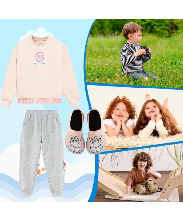 Kids Non-Slip Water Sport Shoes | Quick Dry Aqua Socks for Boys & Girls | UK 13/13.5 Nude - Buy Online on GoSupps.com