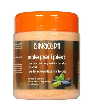 BingoSpa Foot salt for the care of feet prone to fungal infections and chapped skin between the toes 550g BINGOSPA