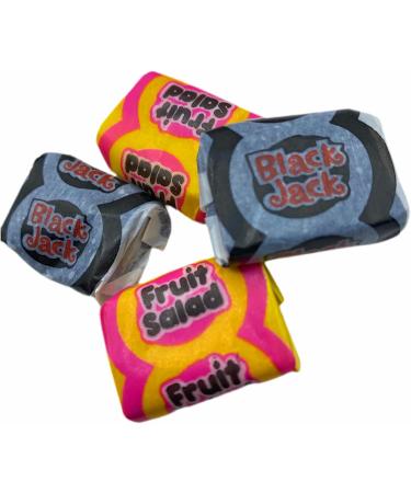 eBoutik - 1 Kilo Bag of Mixed Fruit Salad Chews & Black Jacks Chews - Mouthwatering Old School Retro Sweets - Father's Day Treats For Dad - Birthdays Wedding Favours & Anniversary - Buy Online on GoSupps.com
