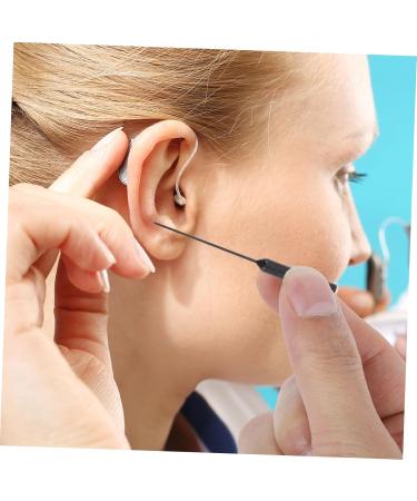 Healeved 10pcs Hearing Aid Cleaning Kit Crevice Cleaning Tool Ear Wax Removal Vacuum for Accessories - Buy Online on GoSupps.com