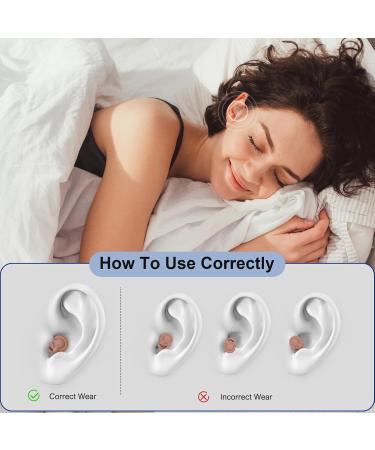 Buy High Fidelity Ear Plugs for Sleeping | Noise Reduction Silicone Earplugs - 33dB | Perfect for Study Work and Snoring - Buy Online on GoSupps.com