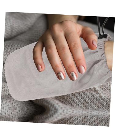 FOMIYES 1 Pair Wax Thermal Insulation Gloves Paraffin Glove Wax Bath Mittens Paraffin Wax Foot Cover Insulated Mitts and Cozies Work Glove Simple Wax Warmer Gloves Plush Manual Spa - Buy Online on GoSupps.com