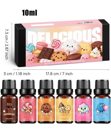 Oil - 6 Bottles Long Hold Oil Set for Home Body Care Bath Romantic - Buy Online on GoSupps.com