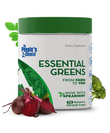 People's Chemist The Essential Greens Powder Organic Moringa Spirulina Beetroot and Probiotics