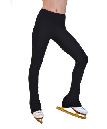 ChloeNoel PS08 - Supplex Rider Style Figure Skating Pants Child Black Small