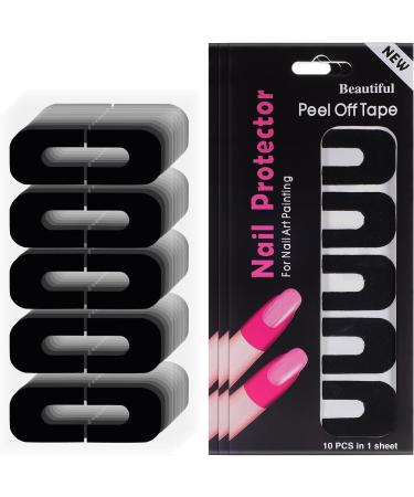 Healeved 300 Sheets Nail Art Anti-spill Stickers Nail Protectors for Fingers Beauty Shop Nail Polish Nail Protector Polish Nail Guards for Painting Nails Manicure Protective Agent Tool 3.00X2.50X0.10CMx3pcs As Shownx3pcs - Buy Online on GoSupps.com