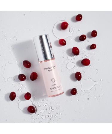 ARCONA Cranberry Mist - Revitalizing Vitamin C Hydrating Spray with Cranberry Extract Manganese Zinc & Moringa Seed - 1.69 Fl Oz Made in USA - Buy Online on GoSupps.com