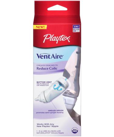 Playtex VentAire Advanced Wide Bottle - 9 oz (Discontinued by Manufacturer) - Buy Online on GoSupps.com