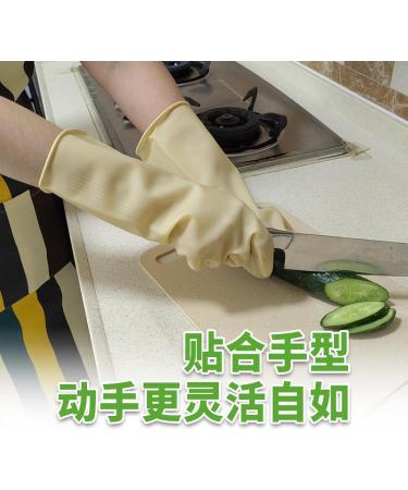 Rubber Gloves for Kitchen Dishwashing - Buy Online on GoSupps.com