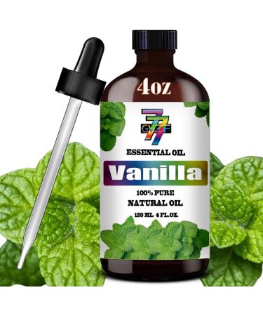 GV77ZF Essential Oil Two 4 Fl Oz (120Ml) Set - Pure Natural Vanilla Oil and Jasmine Essential Oil for Diffuser Humidifier Skin Care Home Fragrance Bath Hair Care Cleansing Massage Yoga DIY So - Buy Online on GoSupps.com