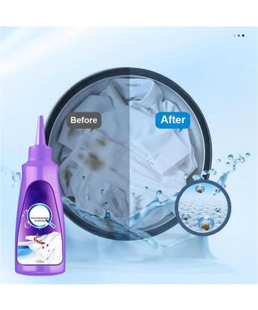 Homezo Laundry Stain Remover Active Enzyme Laundry Stain Remover Garment Stubborn Stain Cleaner Oil Remover Clothes Stain Remover Clothing Quick Laundry Dry Cleaner (1Pcs) - Buy Online on GoSupps.com