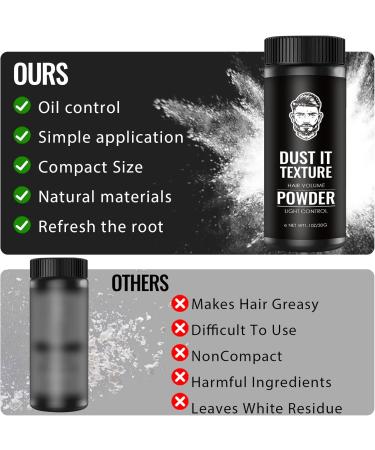 Styling Powder Texturizing Styling Powder Fluffy Styling Powder Hair Texturizing Powder Hair Fluffy Matte Texture Styling Volume Powder For Fine Oily Hair - Buy Online on GoSupps.com