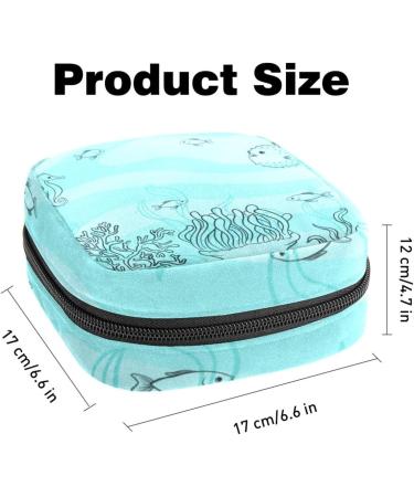 Portable Women's Binding-Up Bags | Colorful Menstrual Cup & Tampon Bags for Teens - Buy Online on GoSupps.com