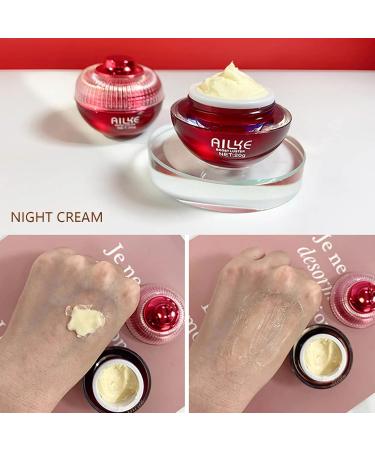 AILKE BOOST LUSTER Skin Whitening and freckle removal day and night pearl face cream with collagen hyaluronic acid impurities treatment rejuvenating skin - Buy Online on GoSupps.com