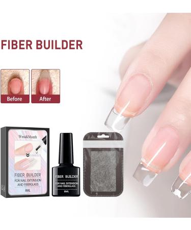 Appoo Fiberglass Nail Extension Set | Complete Fiberglass Nail Kit for Professional Nail Art & Repair | Durable Nail Glue & Tools - Buy Online on GoSupps.com