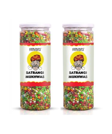 HARIBAS Satrangi Mukhwas 240gm X 2 | Mouth Fresheners | After Meal Mukhwas_Packing May Vary