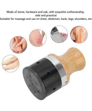 Moxa Stick Box Holder - No Burns Acupuncture Stone Hardware Premium Oak Wood | International Shipping - Buy Online on GoSupps.com